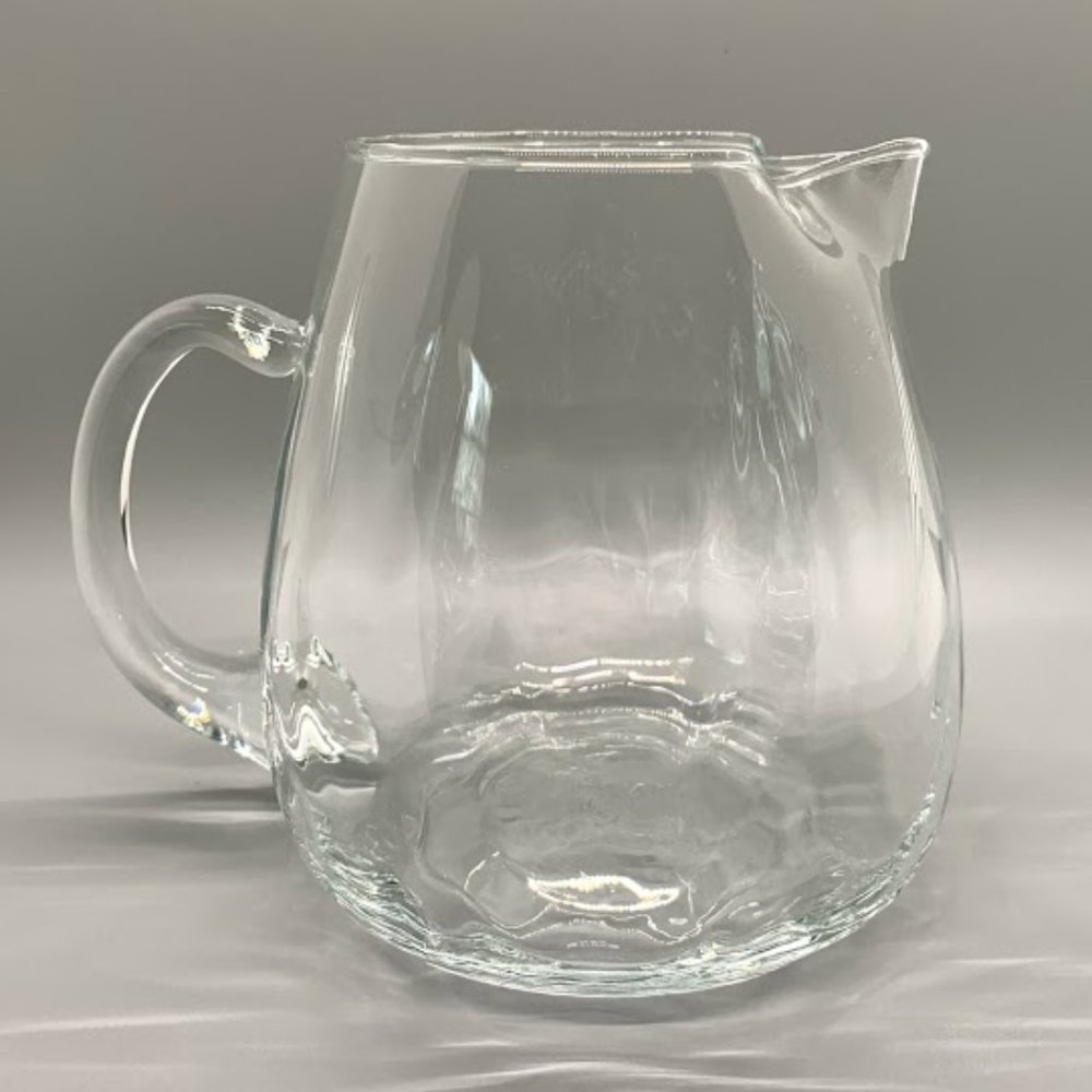 Hand Blown Glass Pitcher